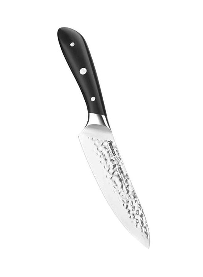 Fissman Hattori Hammered Chef Knife Black/Silver 6inch