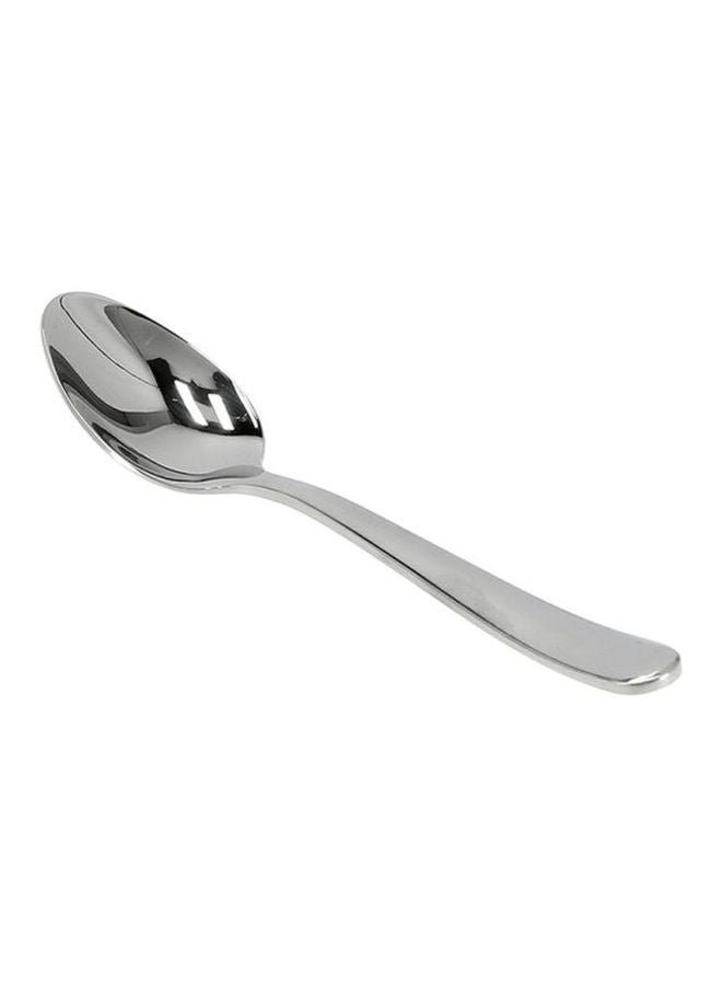 Royalford - 2Pieces Tea Spoon, High Grade Stainless Steel Table Ware, Marks And Resistant, Dishwasher Safe, Ergonomic Design, Mirror Finishing Silver 13.3 x 3.2 x 0.75cm - Image 1