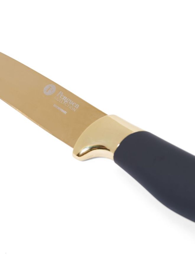 Penguen Aria Utility Knife Black/Gold 5inch - Image 3