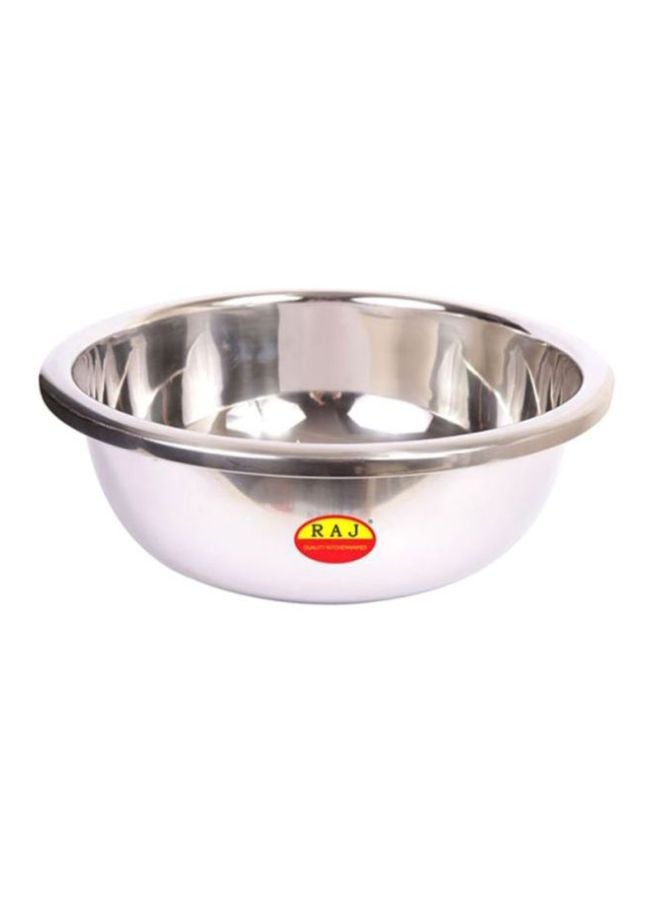 RAJ Stainless Steel Mixing Bowl Silver 45cm  - Image 1