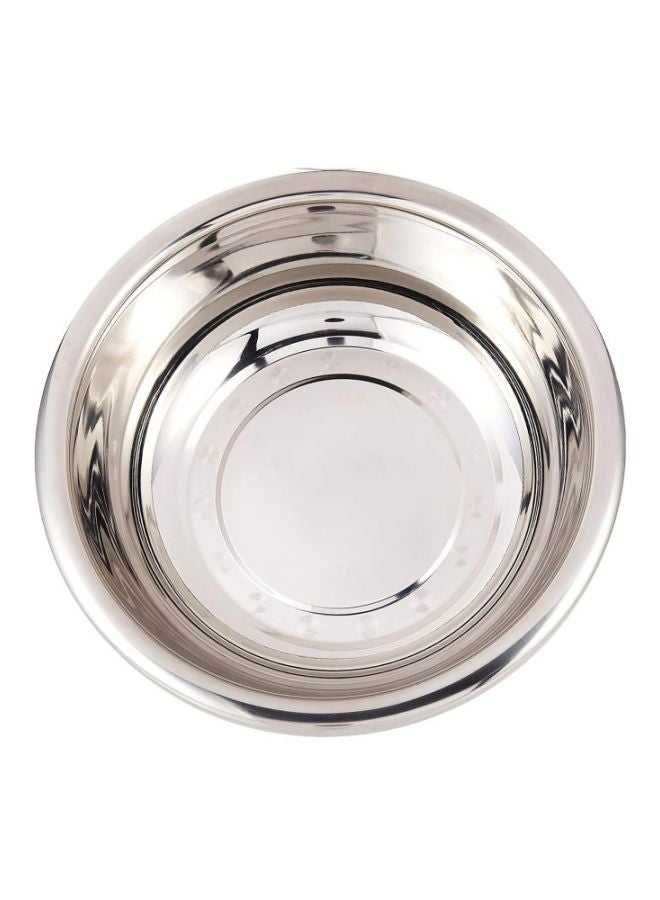 RAJ Stainless Steel Mixing Bowl Silver 45cm  - Image 2