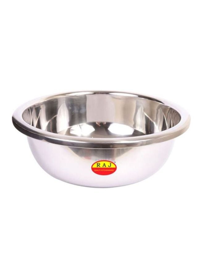 RAJ Stainless Steel Mixing Bowl Silver 70cm 