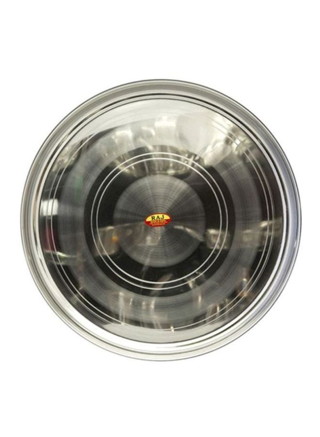 RAJ Round Thala Silver 30cm 