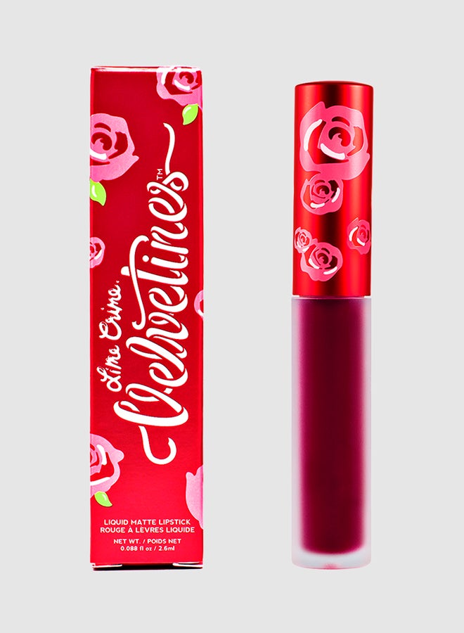 Lime Crime Velvetines Liquid Matte Lipstick Beet It  - Image 2