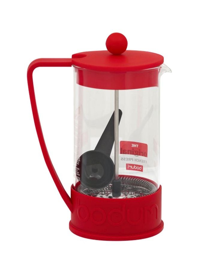 3-Cup Brazil Coffee Maker Red/Grey/Black 350ml - v1615315100/N41861491A_1