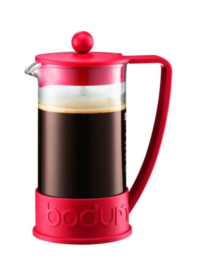 3-Cup Brazil Coffee Maker Red/Grey/Black 350ml - v1615315100/N41861491A_2