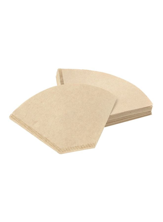 MUJI Unbleached Coffee Filter Beige 16x2x11cm - Image 1