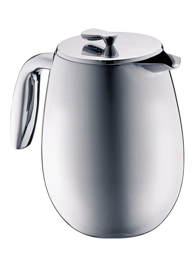 bodum Columbia Double Wall Stainless Steel Coffee Maker Silver 