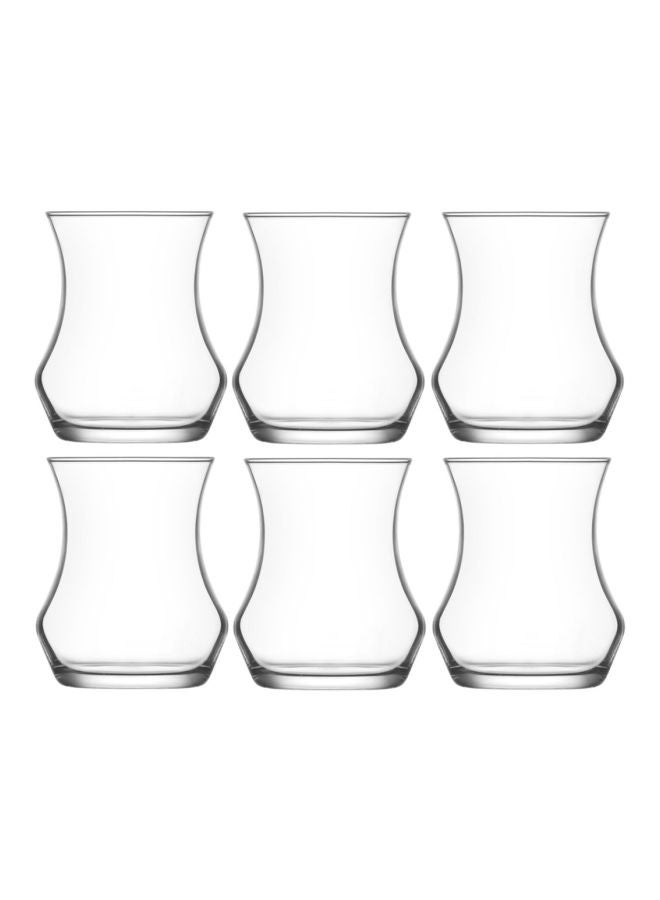LAV 6-Piece Eda Tea Glass Set Clear 840mm - Image 1