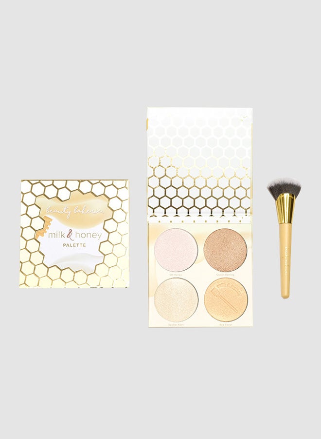 Beauty Bakerie Milk & Honey Highlighting Palette Multicolour - Image 2