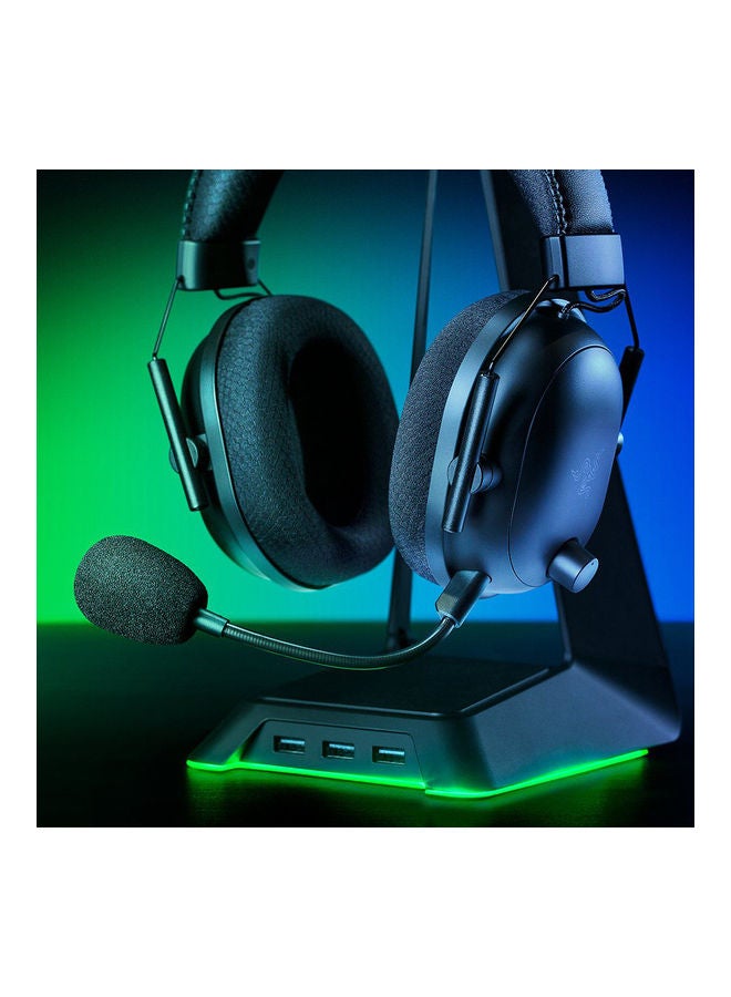 RAZER - Razer BlackShark V2 Pro Wireless Gaming Headset: THX 7.1 Spatial Surround Sound - 50mm Drivers - Detachable Mic - for PC, PS5, PS4, Switch - Black - Image 1