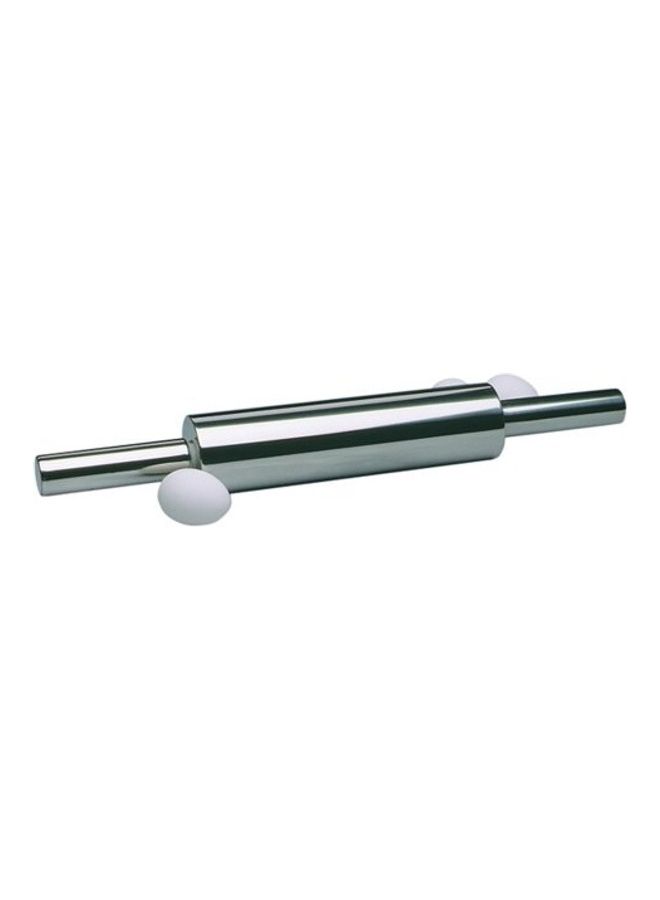 Norpro Stainless Steel Rolling Pin Silver 10inch 