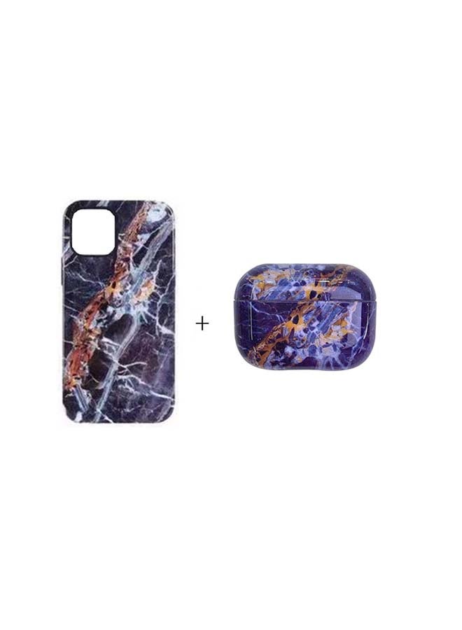 DUDAO - Protective Case Cover For Apple iPhone 12 Pro With Case Cover For Apple AirPods Pro Blue - Image 1