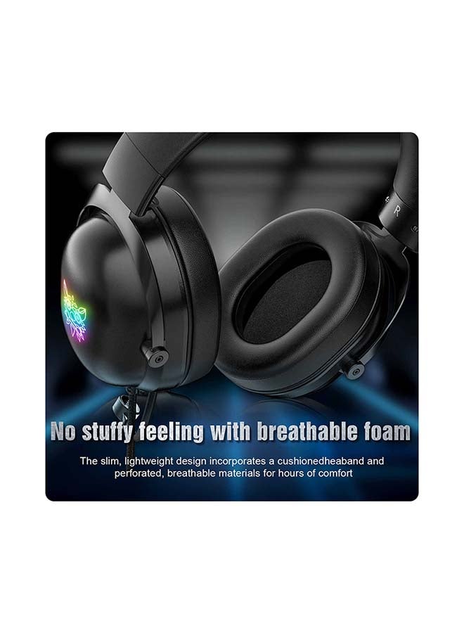 onikuma - Wired Stereo Headphone With Microphone RGB PC - Image 1