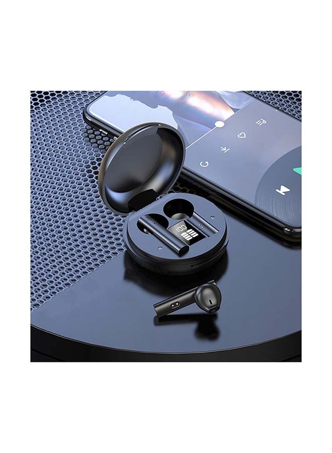 Captaintech Wireless Earphones With 300mAh Wireless Charge Case Black - Image 4