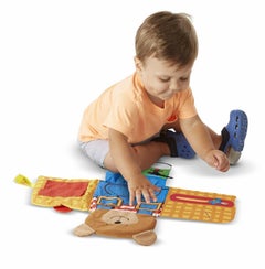 Beauenty Dress Up Bear Zipper Button Book  - Image 4
