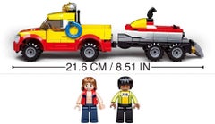 Sluban M38-B0672 172-Piece Beach Rescue Set 6+ Years  - Image 4