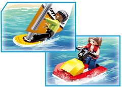 Sluban M38-B0672 172-Piece Beach Rescue Set 6+ Years  - Image 5