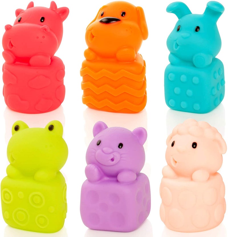HUANGER 6-Piece Texture Animals Set  - Image 3