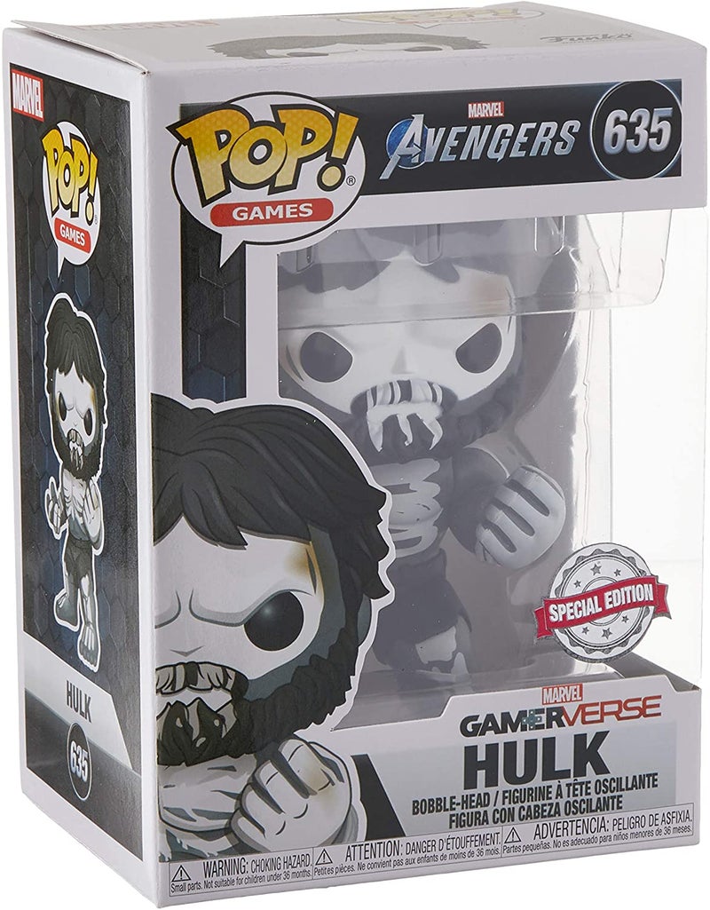 Funko - Pop! Marvel: Avengers Game Hulk Exclusive Collectable Vinyl Figure, 47816 3.75inch - Image 1