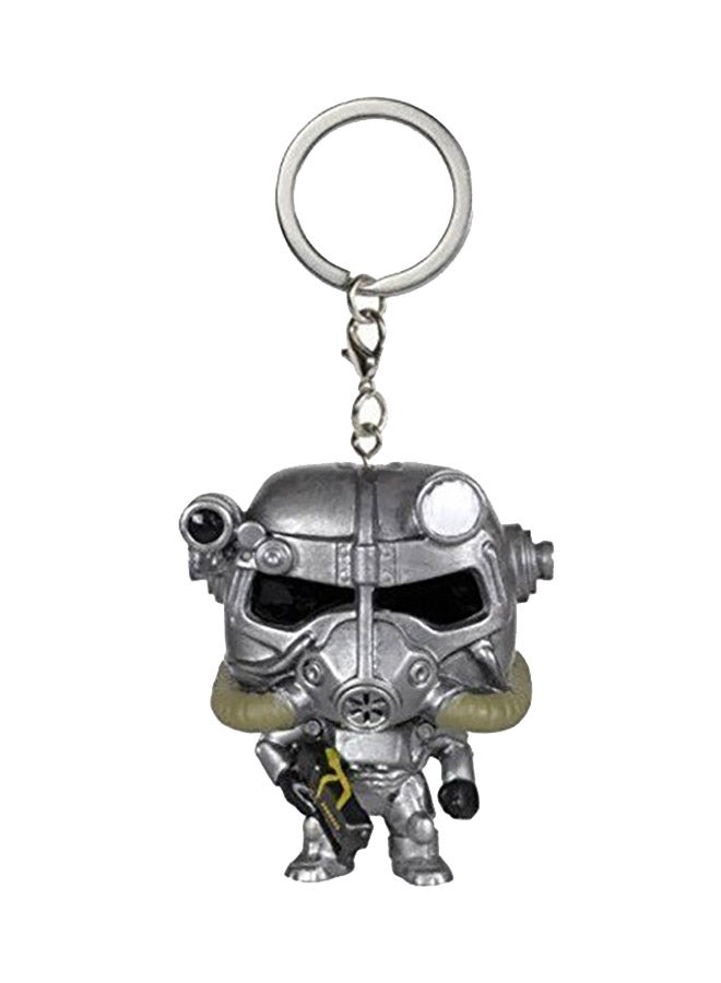 Funko Pop! Radiation Armor Figure Toy Keychain Multicolour - Image 1