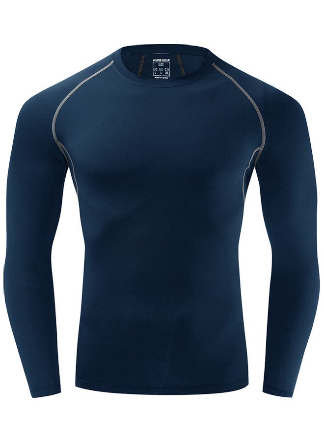 Generic Active Sports Base Layer Full Sleeves T-Shirt - Image 3