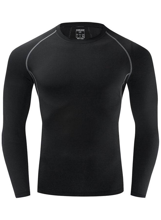 Generic Active Sports Base Layer Full Sleeves T-Shirt - Image 2