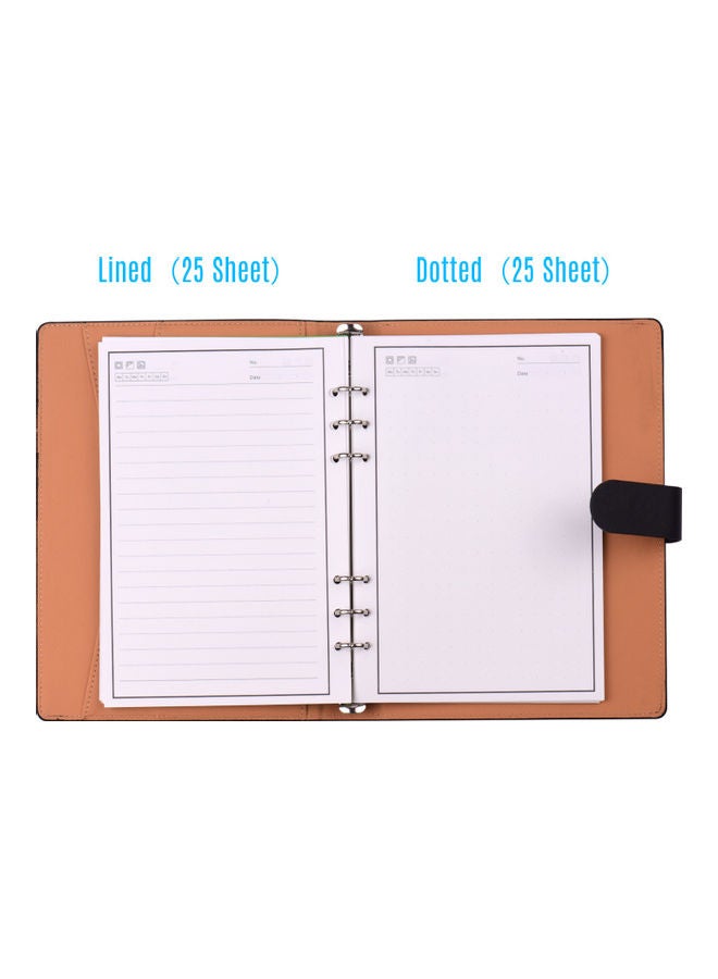 Aibecy - Erasable Notebook With Pen And Cloth Lebel Sticker Black - Image 1