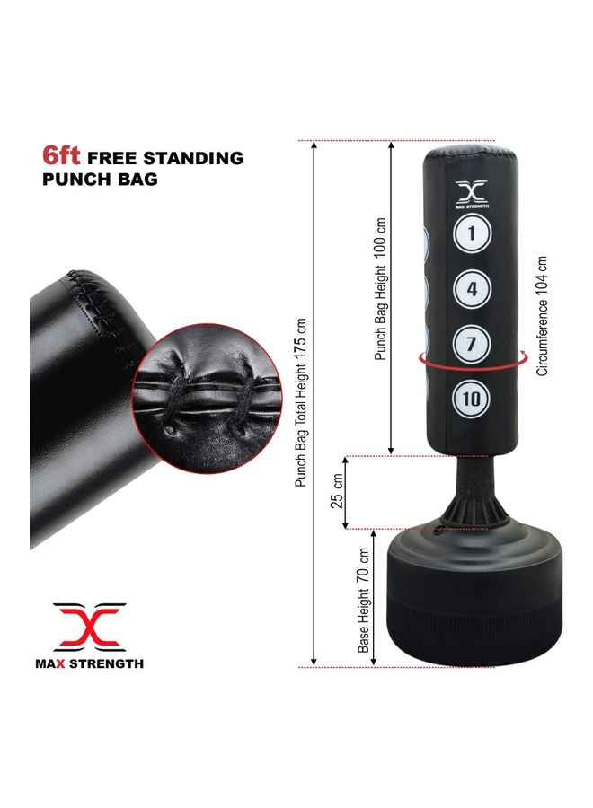 Max Strength Free Standing Punch Bag - Image 3