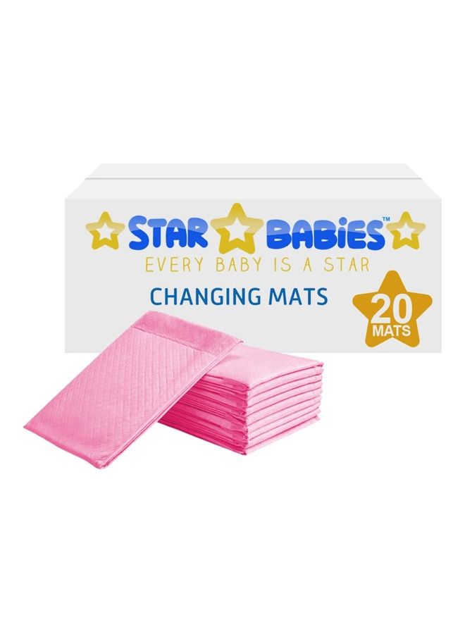 STAR BABiES Disposable Changing Mat With Bib And Scented Bag Set - Image 3