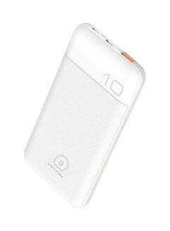 WUW 10000.0 mAh Portable Power Bank White  - Image 1