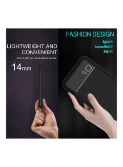 WUW 10000.0 mAh Portable Power Bank Black  - Image 4