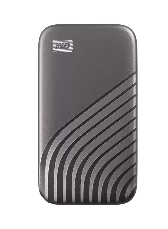 WD - 1 TB My Passport SSD - Portable SSD, up to 1050MB/s Read and 1000MB/s Write Speeds, USB 3.2 Gen 2 - Space Gray WDBAGF0010BGY-WESN 1 TB - Image 1