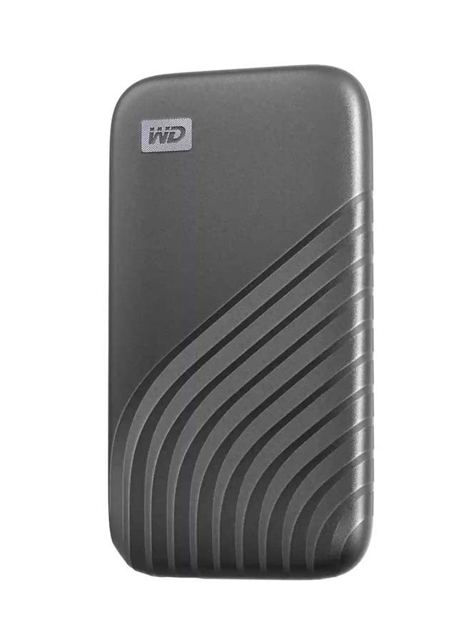 WD - 1 TB My Passport SSD - Portable SSD, up to 1050MB/s Read and 1000MB/s Write Speeds, USB 3.2 Gen 2 - Space Gray WDBAGF0010BGY-WESN 1 TB - Image 1