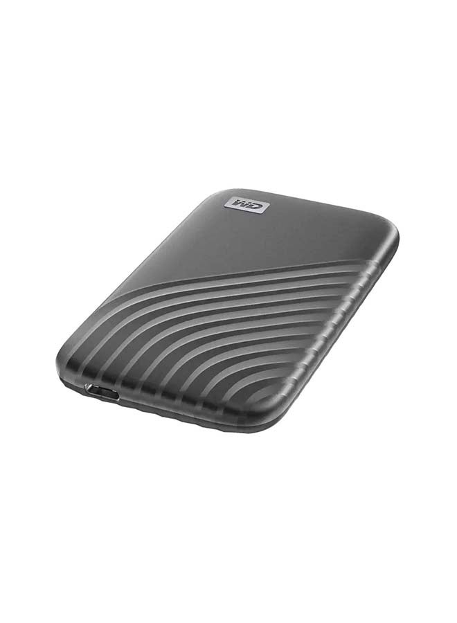 WD - 1 TB My Passport SSD - Portable SSD, up to 1050MB/s Read and 1000MB/s Write Speeds, USB 3.2 Gen 2 - Space Gray WDBAGF0010BGY-WESN 1 TB - Image 1