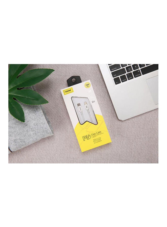 FONENG X31  Pd 18W Quick Charge
Data Cable White - Image 1