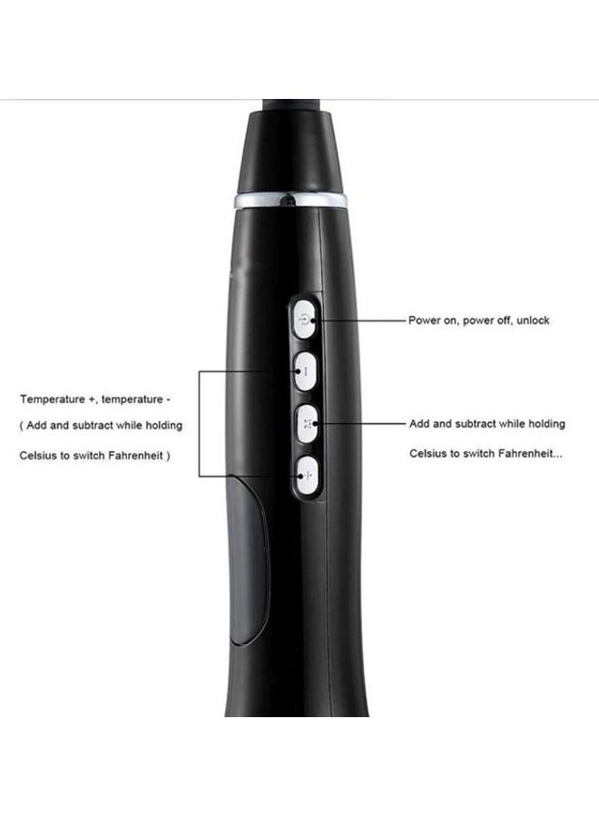 Generic Automatic Ceramic Rotating Hair Curler Black 30.5cm  - Image 2