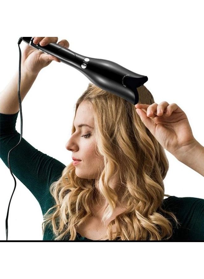 Generic Automatic Ceramic Rotating Hair Curler Black 30.5cm  - Image 4