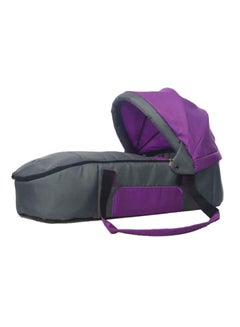 Uni baby Carry Cot Purple/Grey  - Image 1