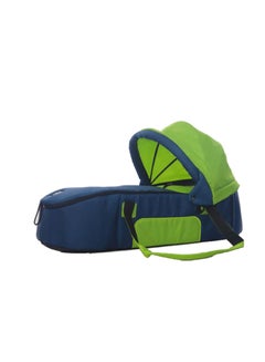 Uni baby Carry Cot Green/Dark Blue  - Image 1