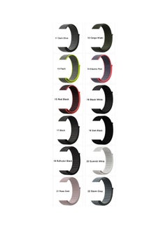 Generic Nylon Sport Replacement Band For Apple Watch All Series Dark Green  - Image 4
