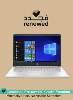 Renewed - 14-DQ1059WM Laptop With 14-Inch Display, Intel Core i5 Processor/10th GEN/8GB RAM/256GB SSD/Integrated Graphics Silver Silver