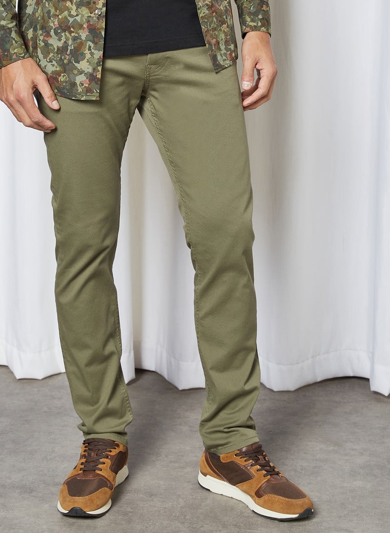 Hank 5 Pocket Jeans Dusty Olive - v1615377411/N44827815V_1