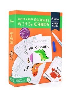 Write & Wipe Words Activity Cards