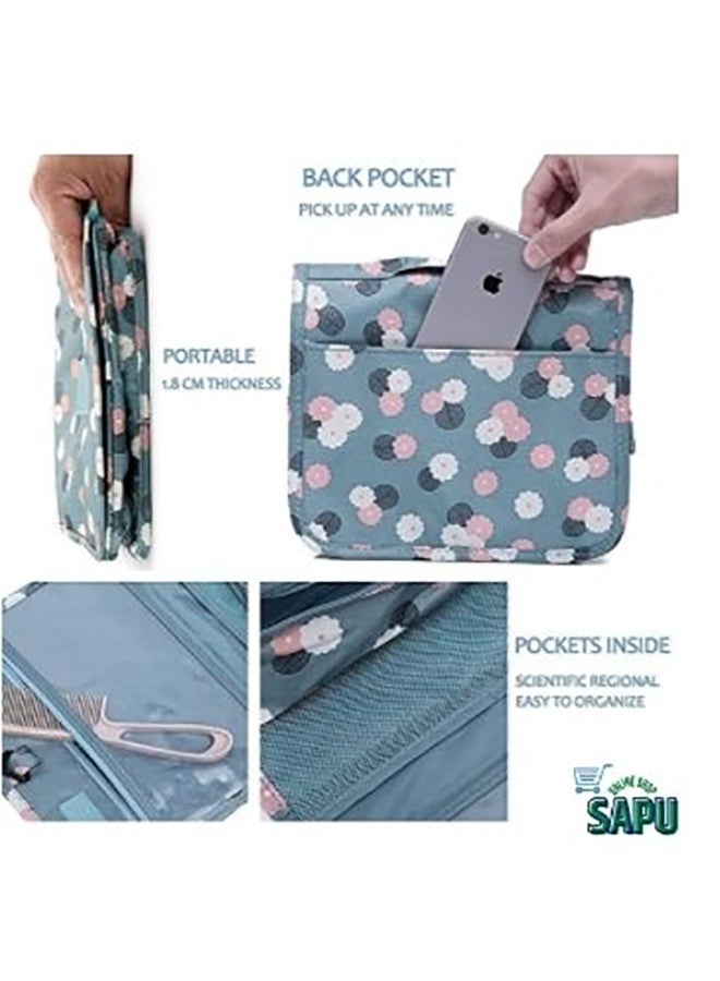 SAPU Travel Kit Toiletry Cosmetic Storage Bag Multicolour - Image 3