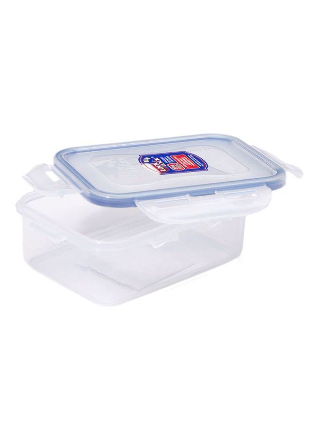 LocknLock Rectangular Food Container Clear/Blue 350mm - Image 2