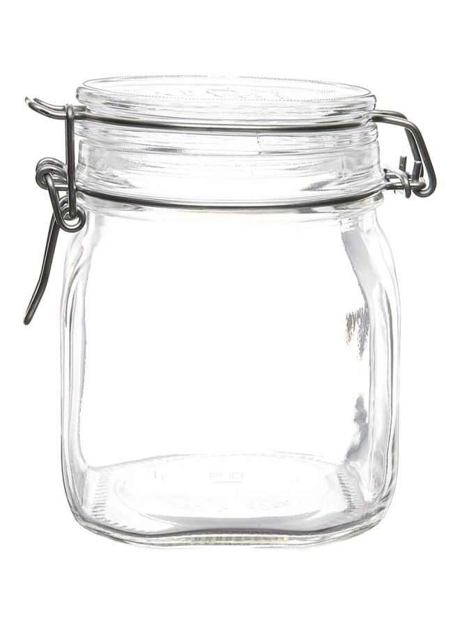 Bormioli Rocco - Fido Clip Jar Clear 1Liters - Image 1