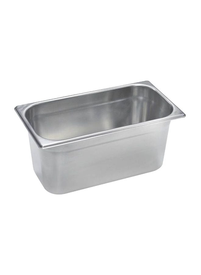 راج مقلاة جاسترونورم من الستانلس ستيل فضي 32.5x17.6x15سم  - Image 1