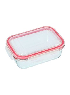DELCASA Glass Air Tight Container Clear 600ml  - Image 1
