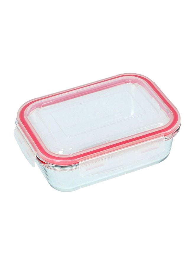 DELCASA Glass Air Tight Container Clear 600ml  - Image 1